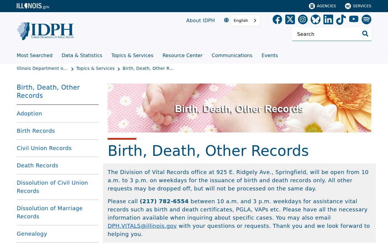 Addison residents directory Illinois vital records